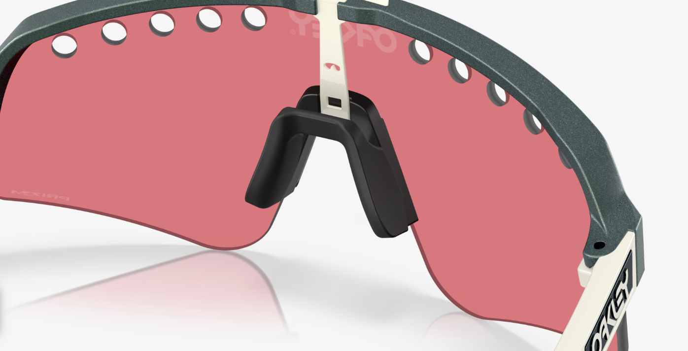 Oakley Sunglasses - Sutro Lite Sweep Matte Silver/Blue Colorshift - Prizm Trail Torch Lenses