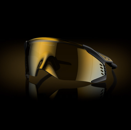 Oakley Sunglasses - Velo Kato Matte Carbon - Prizm 24k Lenses