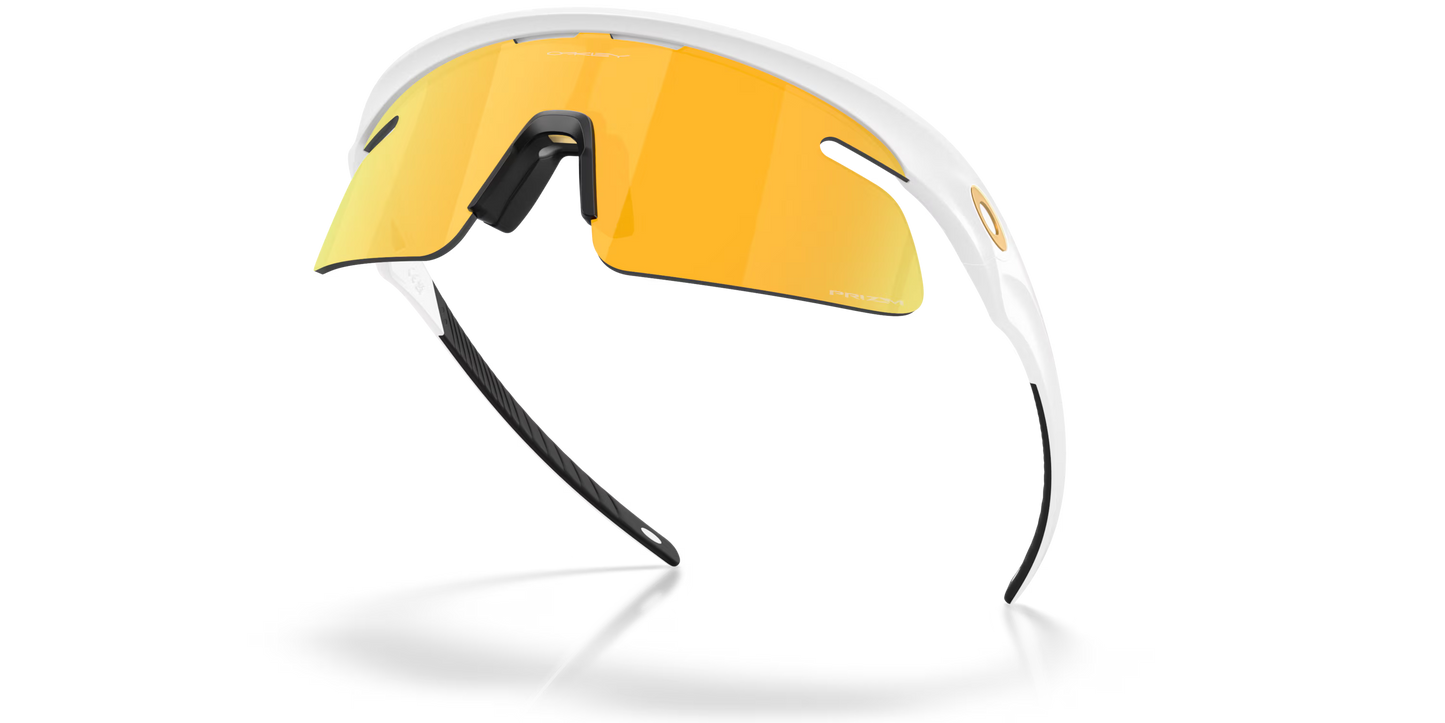 Oakley Sunglasses - RSLV Lite Matte White - Prizm 24k Lenses