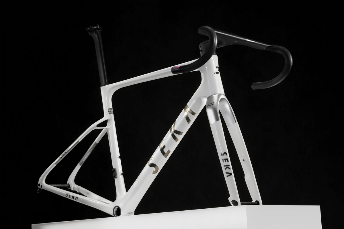 Seka Bikes - Spear - Opal White Frameset