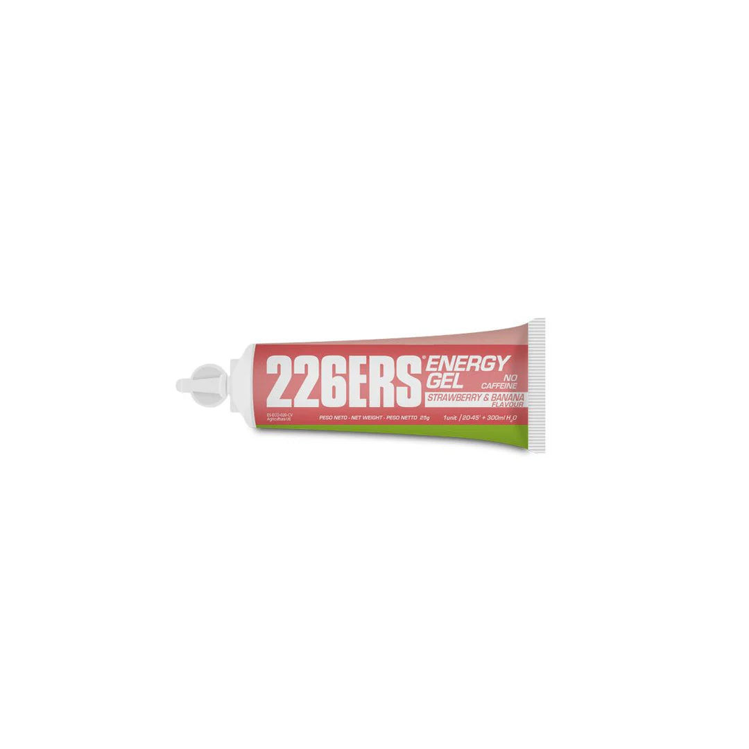 226ERS ENERGY GEL BIO 25GR (No Caffeine) - Strawberry & Banana