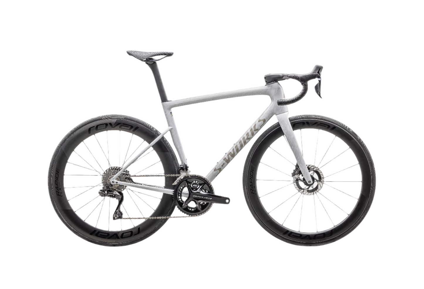Specialized Tarmac SL8 SW Size 52 - Shimano Durace Di2 12sp Gloss Dove Grey / Silver Dust Blurred Impasto / Black Pearl