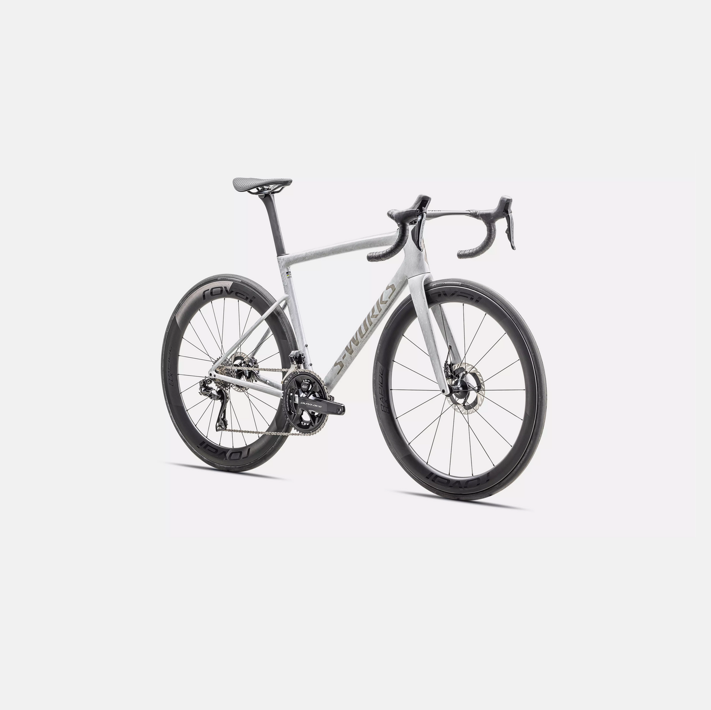 Specialized Tarmac SL8 SW Size 52 - Shimano Durace Di2 12sp Gloss Dove Grey / Silver Dust Blurred Impasto / Black Pearl