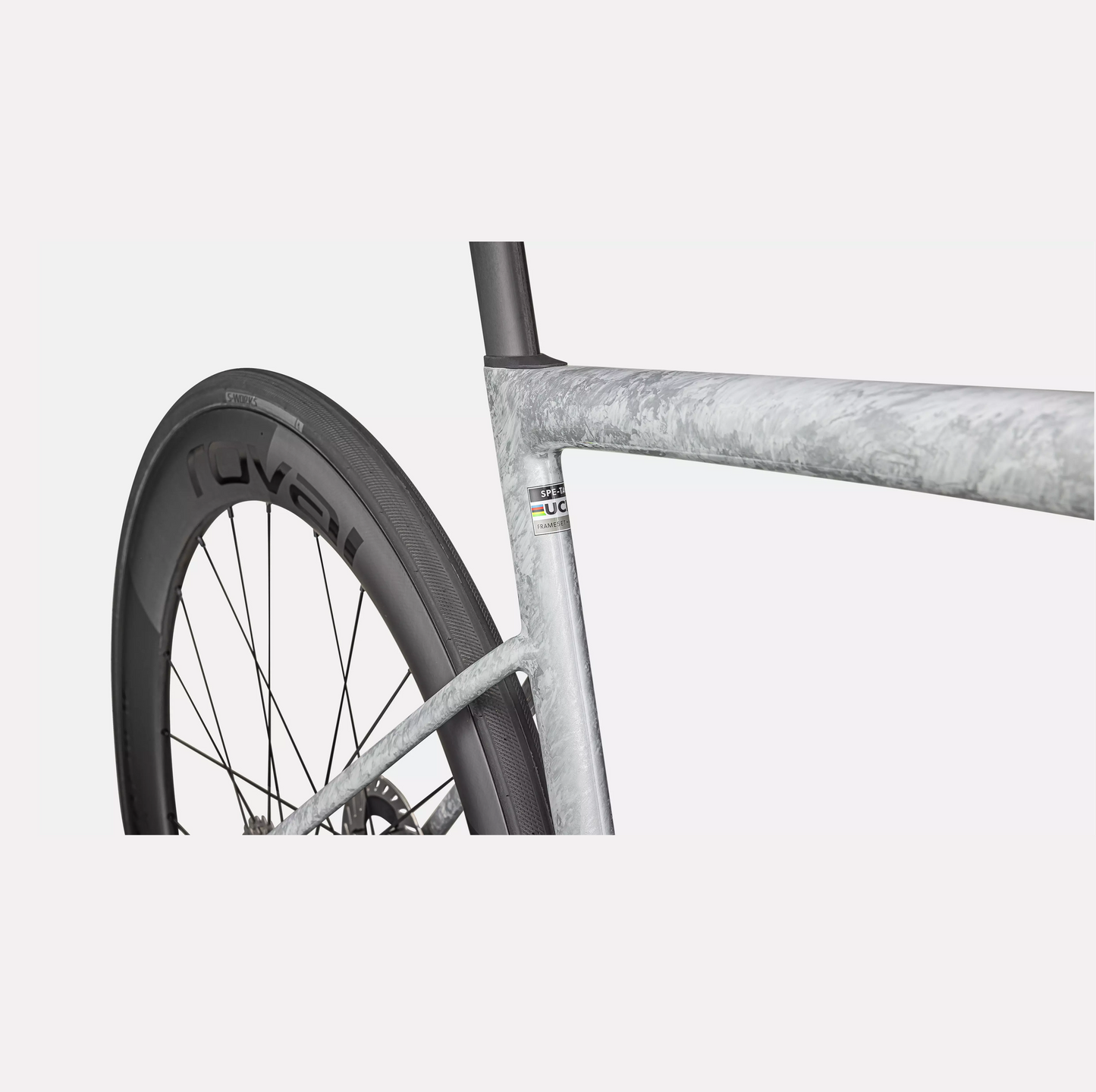 Specialized Tarmac SL8 SW Size 52 - Shimano Durace Di2 12sp Gloss Dove Grey / Silver Dust Blurred Impasto / Black Pearl