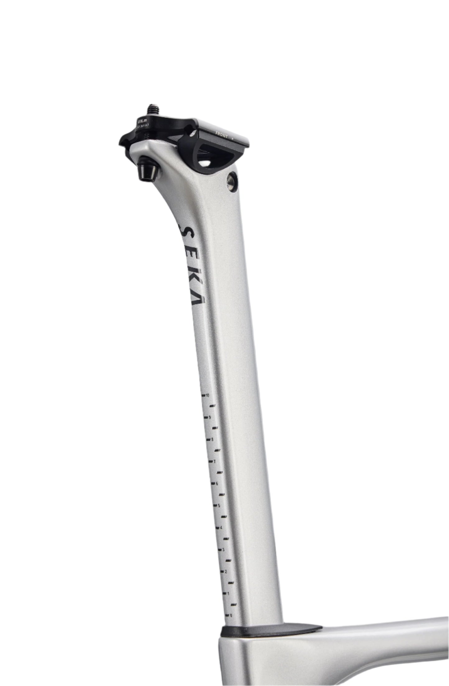 Seka Bikes - Spear - Achromatic Silver Frameset