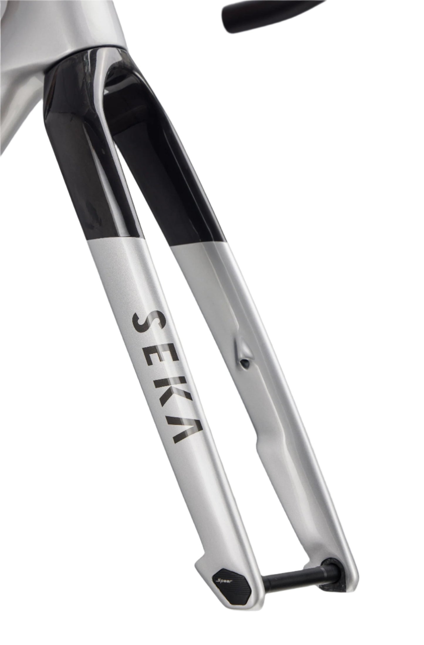 Seka Bikes - Spear - Achromatic Silver Frameset