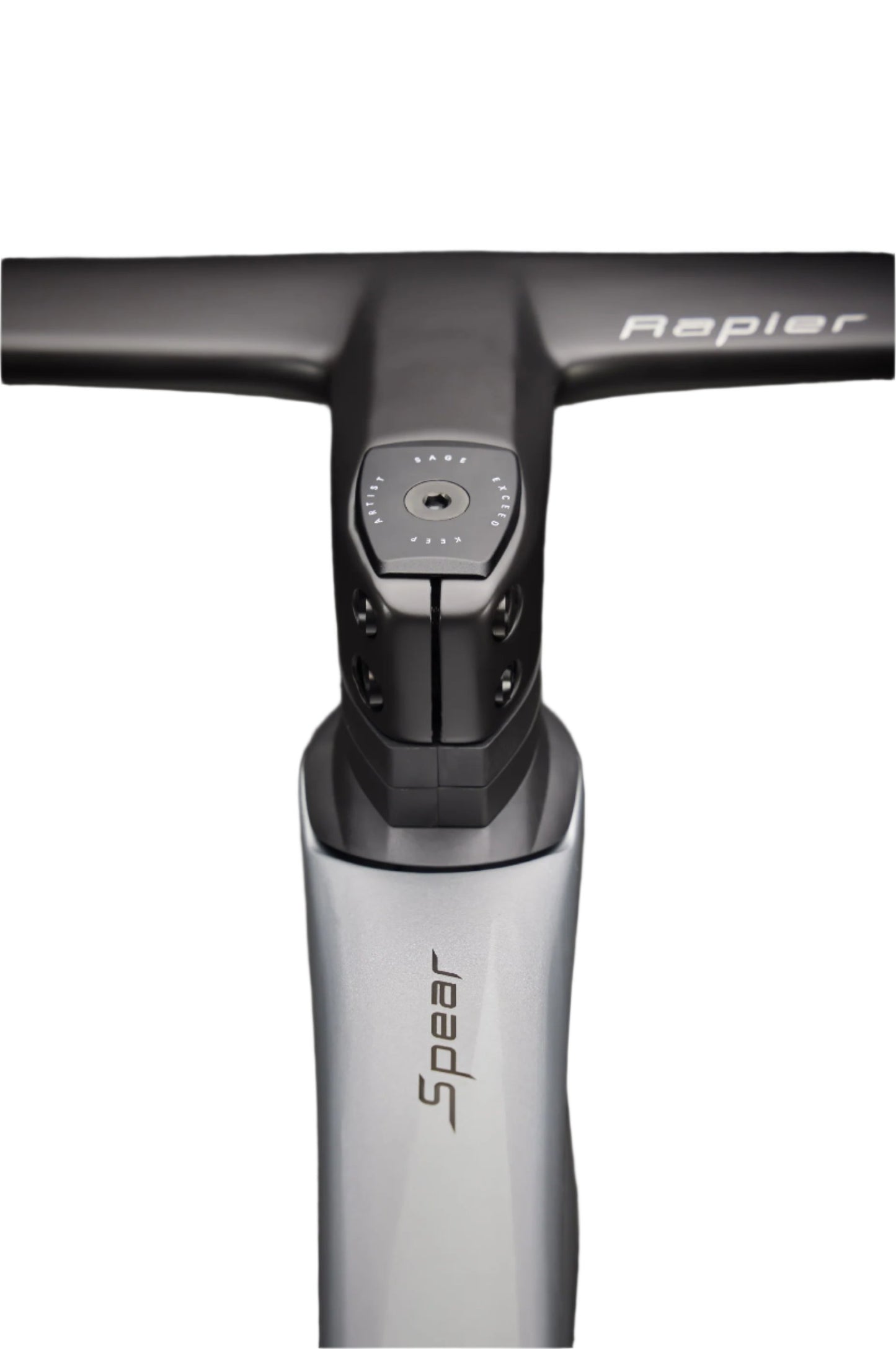 Seka Bikes - Spear - Achromatic Silver Frameset