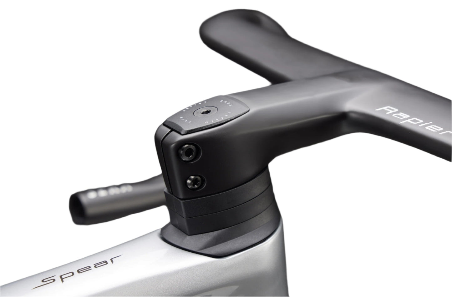 Seka Bikes - Spear - Achromatic Silver Frameset