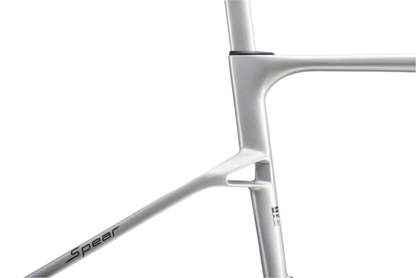Seka Bikes - Spear - Achromatic Silver Frameset