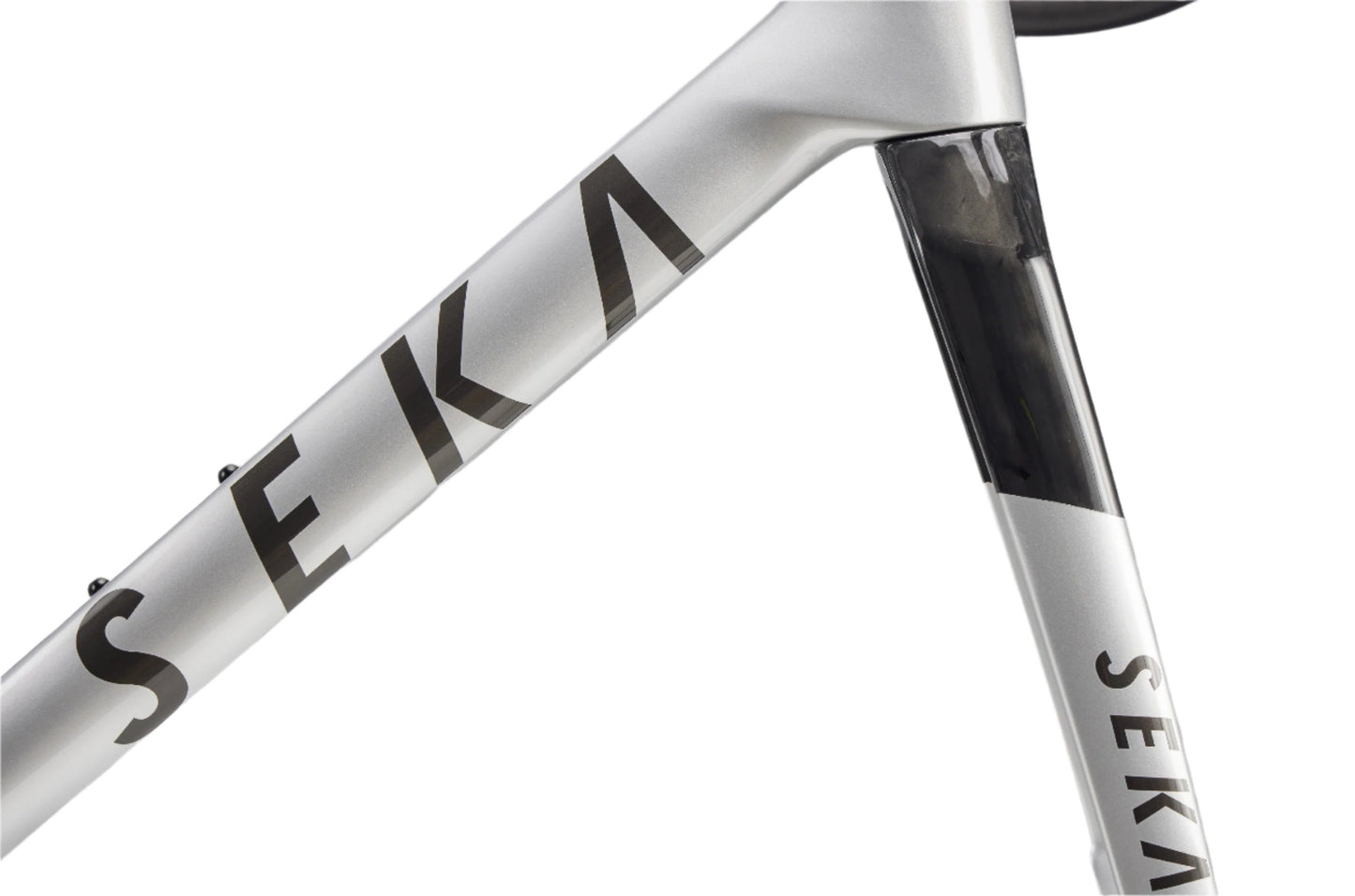 Seka Bikes - Spear - Achromatic Silver Frameset