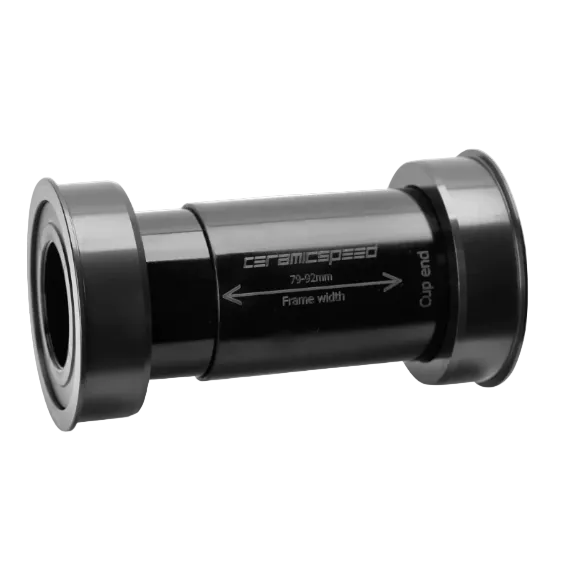 CeramicSpeed EVO386 Bottom Bracket for Shimano Black Coated