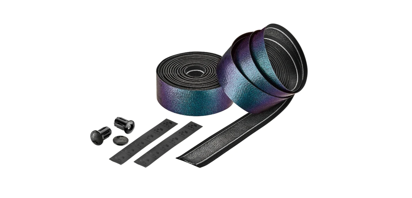 Ciclovation Leather Touch Bar Tape Aurora Blue