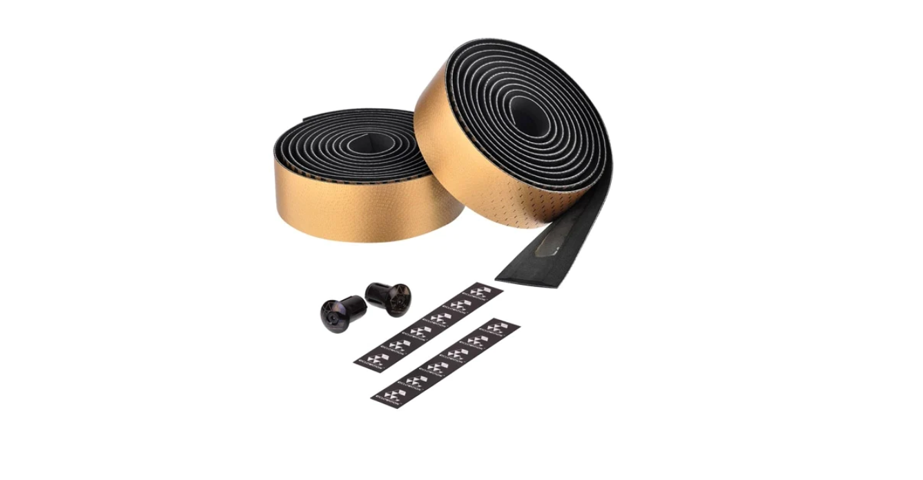Ciclovation Leather Touch Bar Tape Fusion Metallic Gold