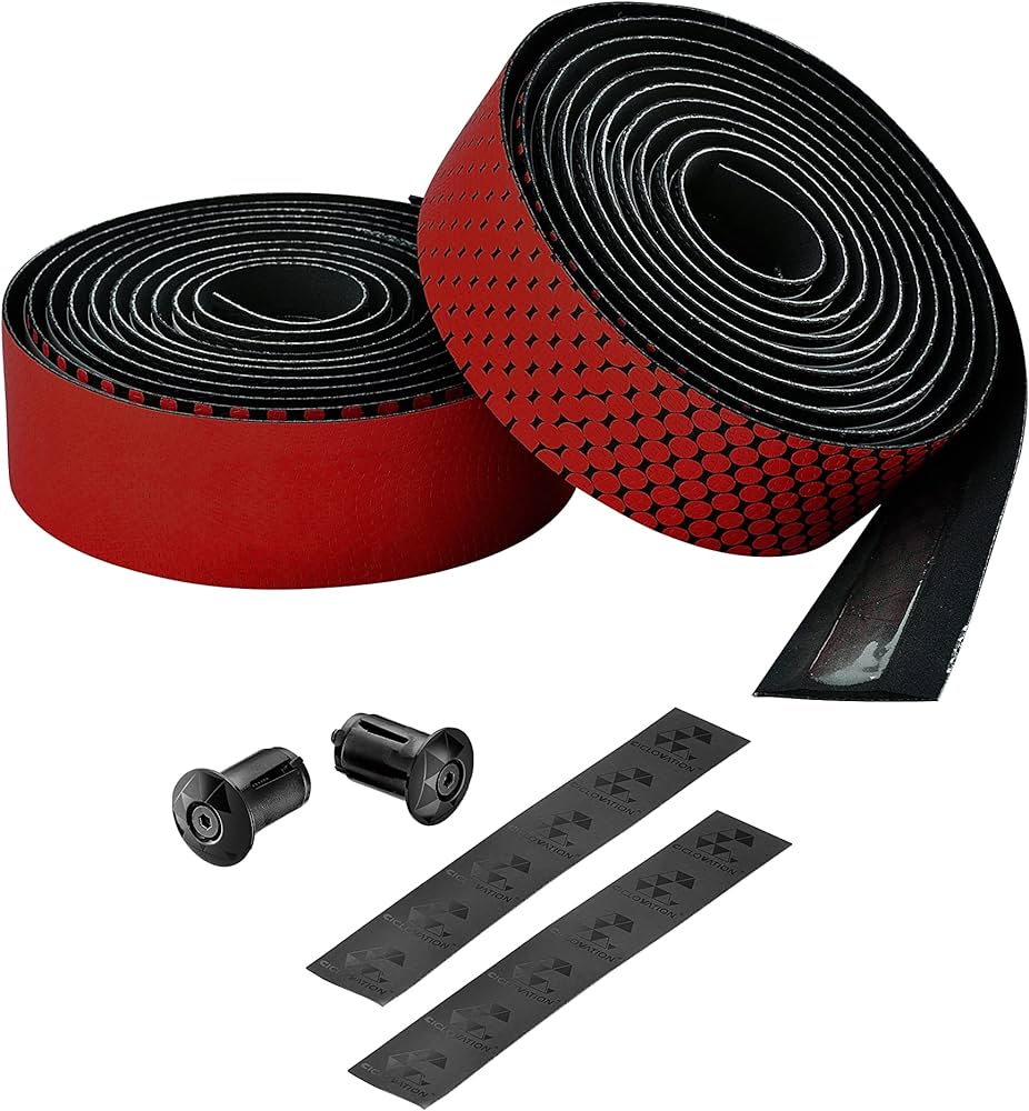 Ciclovation Leather Touch Bar Tape Fusion Red