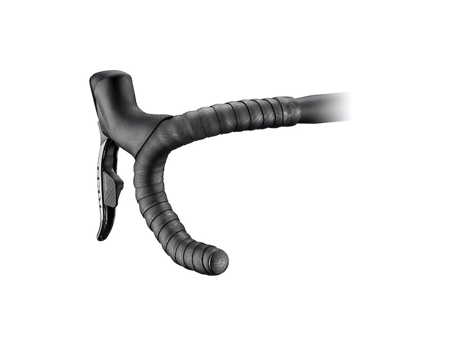 Ciclovation Leather Touch Bar Tape Minimalism TOPO Jet Black