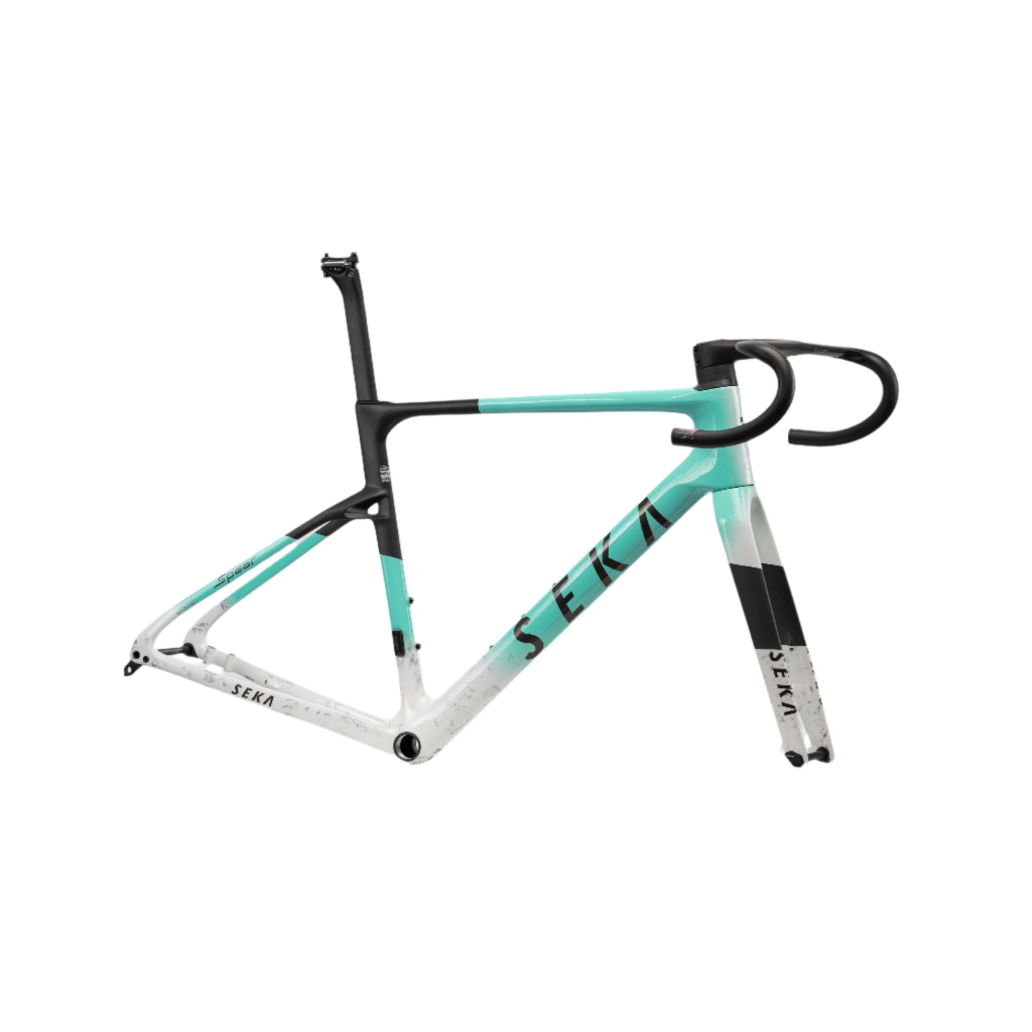 Seka Bikes - Spear - Frosty Blue Frameset