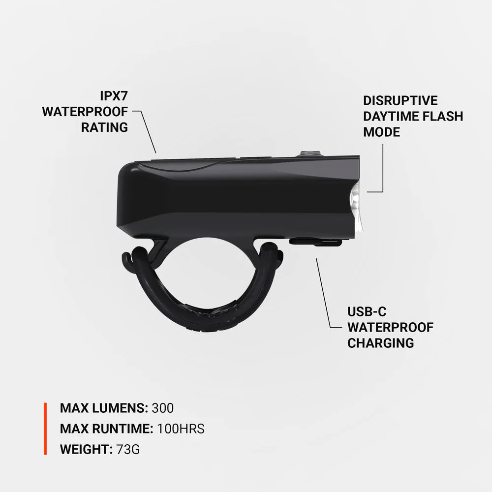 Lezyne Ktv Drive Pro 300+ Front Headlight