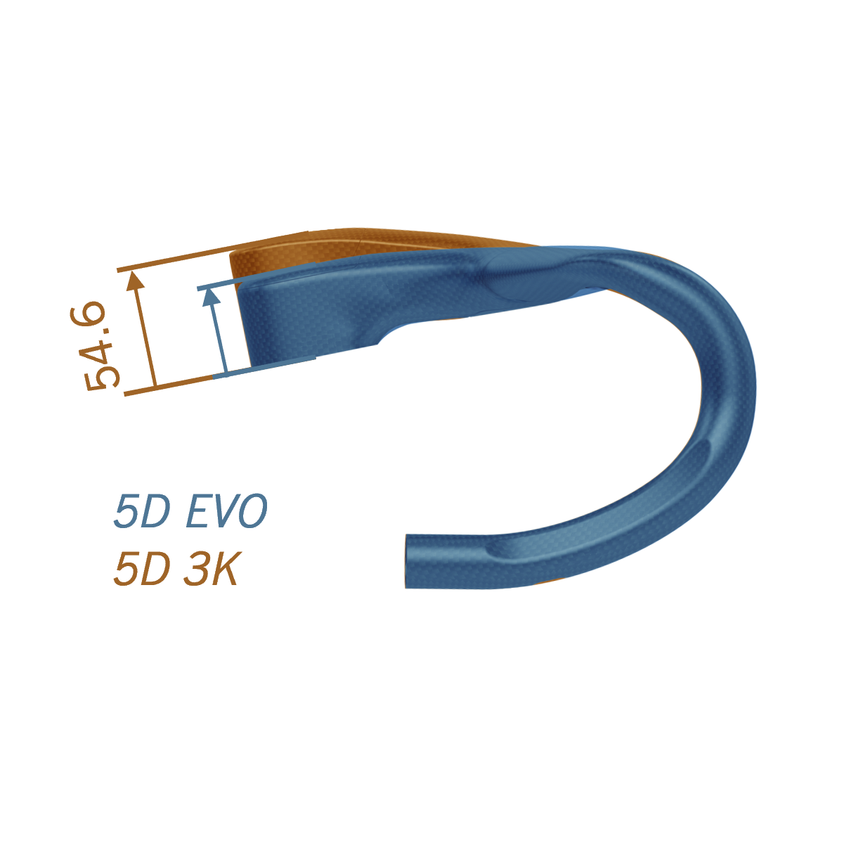 VISION HB METRON 5D ACR EVO Integrated Handlebar