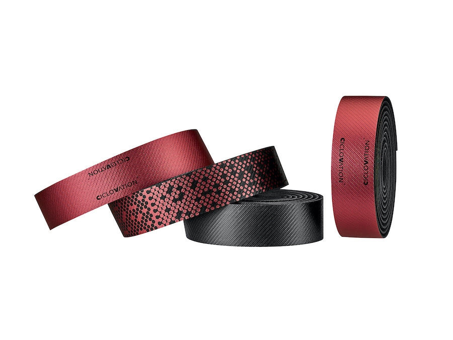 Ciclovation Seitex Bar Tape Shining Metallic Candy Apple Red