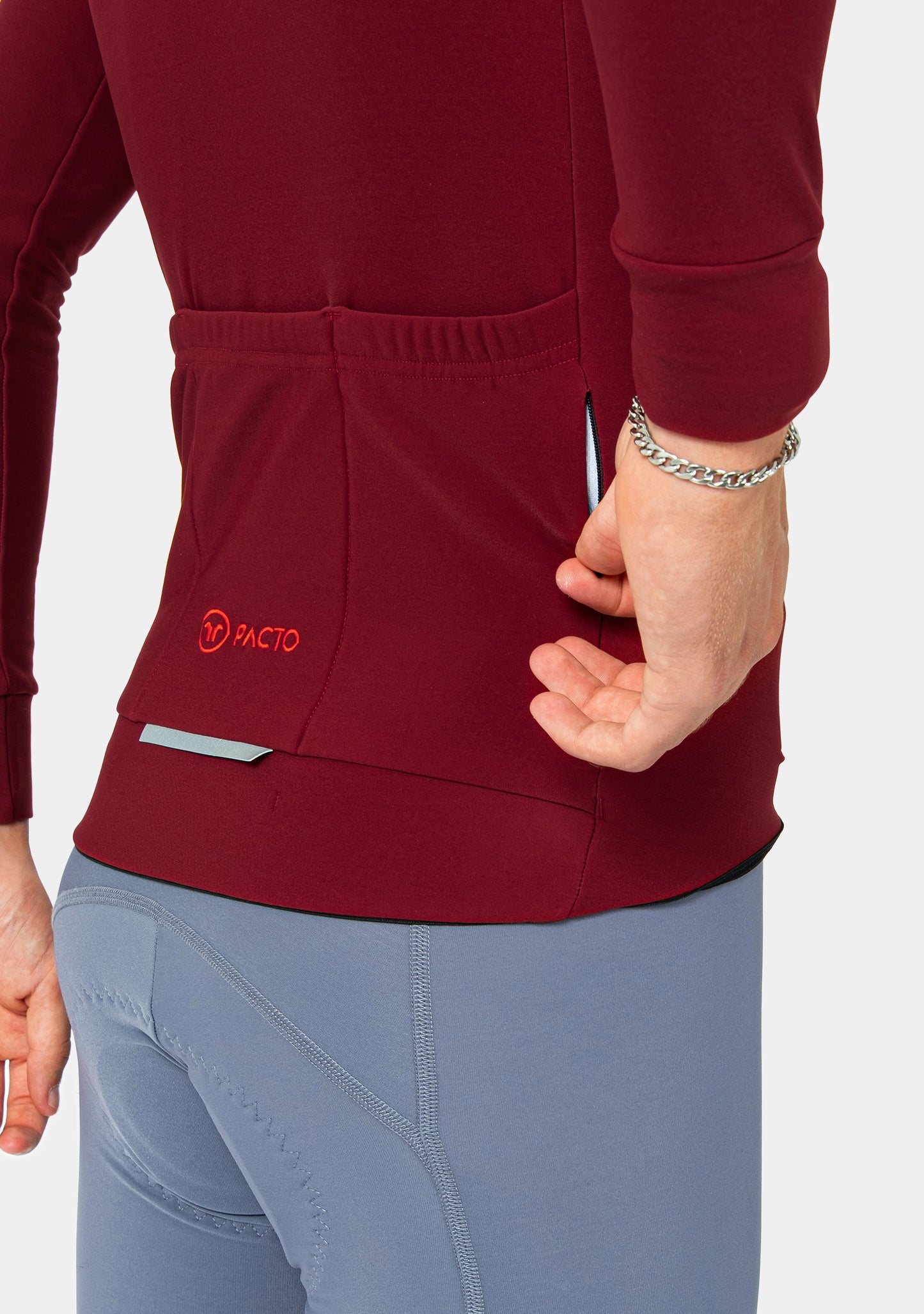 Pacto Long Sleeve Carded Evo - Bordeaux