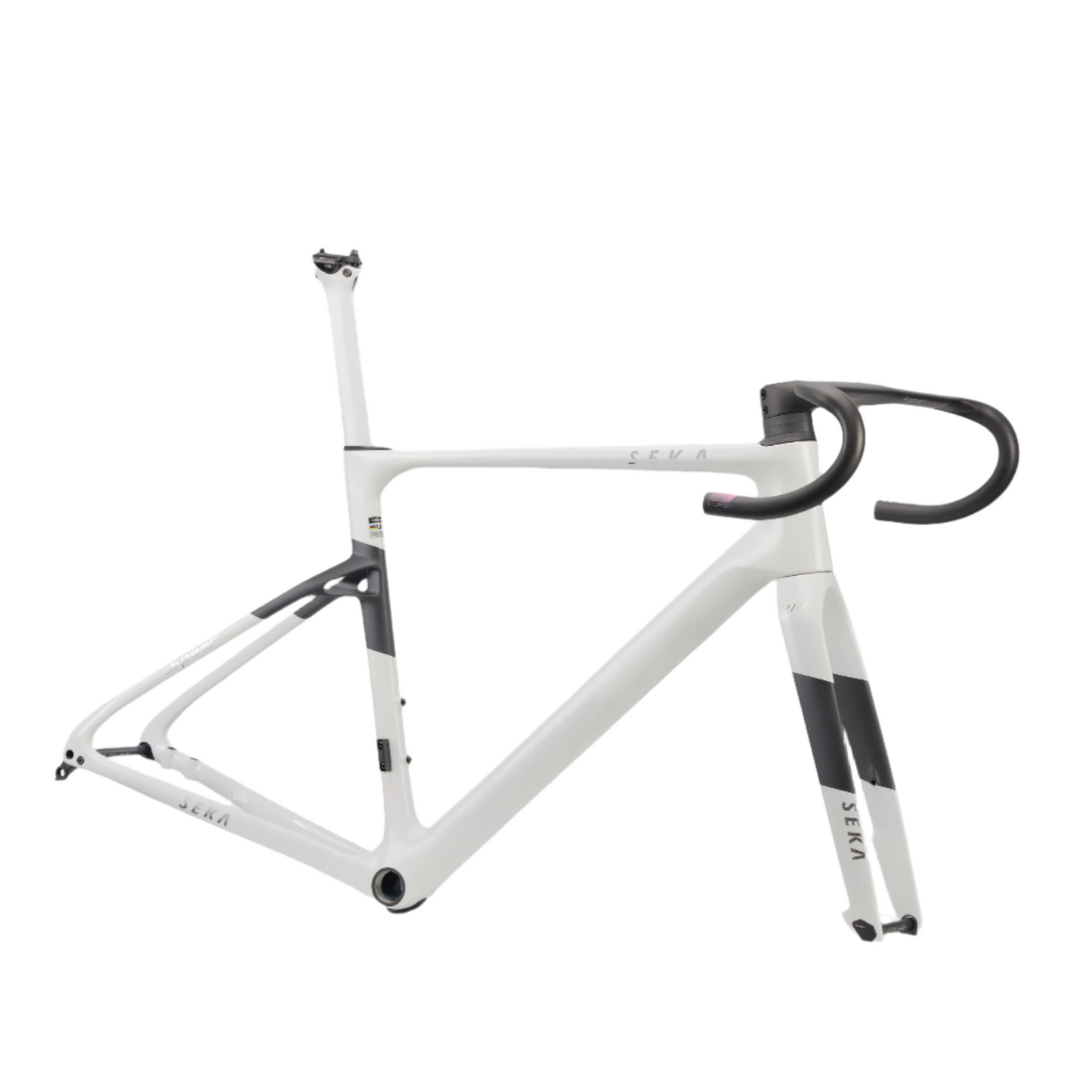 Seka Bikes - Spear RDC - Ultra White Frameset