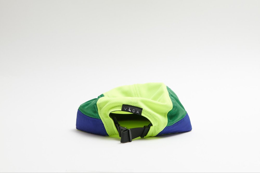 Team Vaga Club Cap Neon Yellow / Green / Blue / Navy Blue