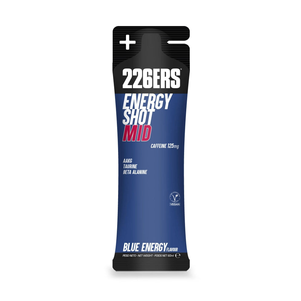 226ERS ENERGY SHOT STICK 60ml - BLUE ENERGY MID (125 mg Caffeine)