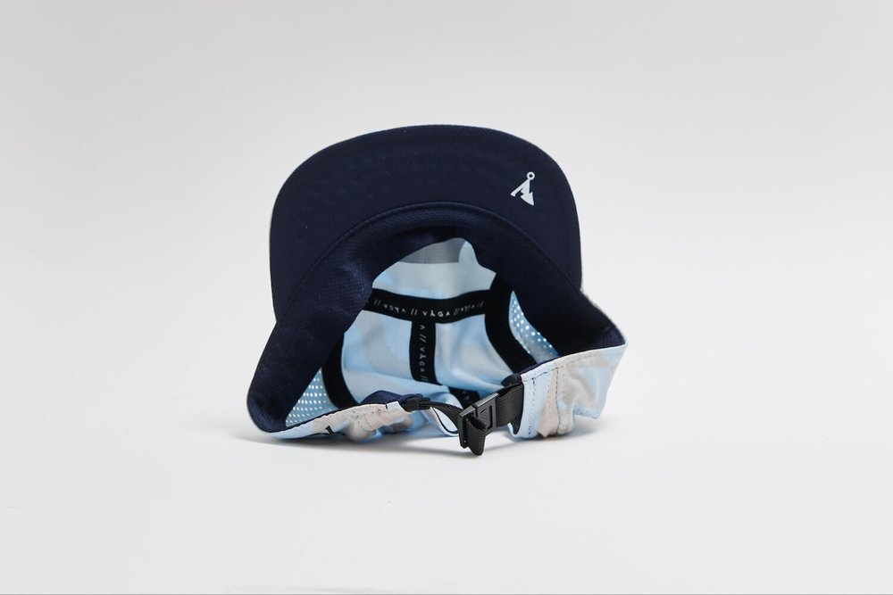 Team Vaga Feather Racing Cap Pastel Blue / Light Taupe / Navy Blue