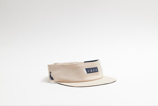 Team Vaga Feather Racing Visor Light Taupe / Navy Blue