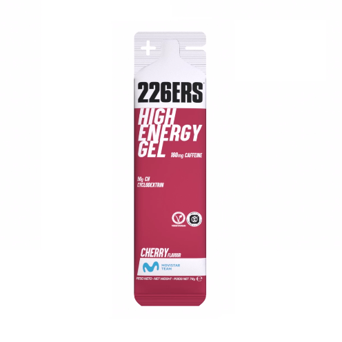 226ERS HIGH ENERGY GEL 76g - Energy Gel - Cherry (160mg Caffeine)