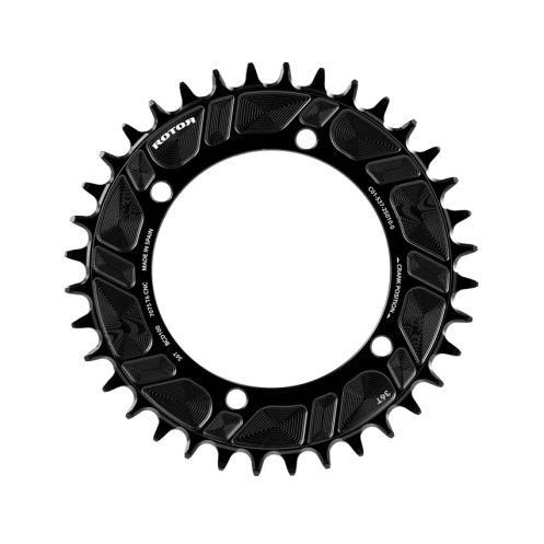 ROTOR ROUND SM 110x4 RING MTB R36T BLACK