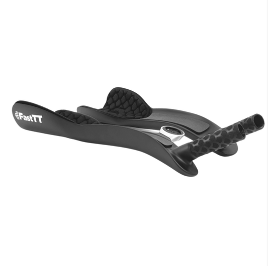 FastTT 2.0 Triathlon Aero Bars - Shifter Type Di2/Sram Clics - Bolts To FastTT System - Size Large - Matt Black