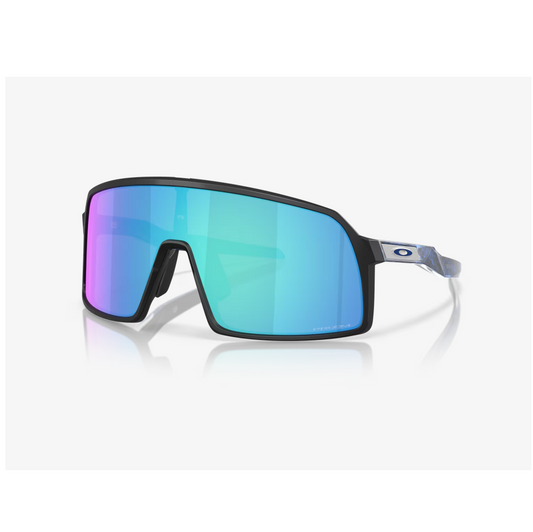 Oakley Sunglasses - Sutro S Fathom Collection - Matte Black - Prizm Sapphire Lenses