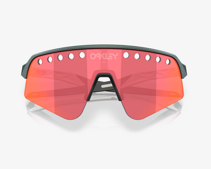 Oakley Sunglasses - Sutro Lite Sweep Matte Silver/Blue Colorshift - Prizm Trail Torch Lenses
