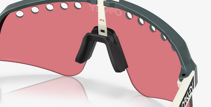 Oakley Sunglasses - Sutro Lite Sweep Matte Silver/Blue Colorshift - Prizm Trail Torch Lenses