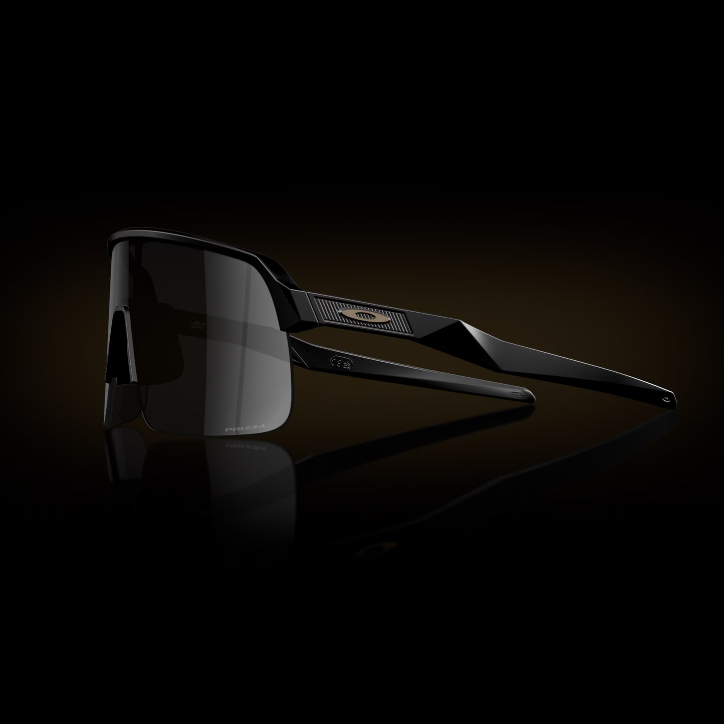 Oakley Sunglasses - Sutro Lite S Matte White - Prizm Black Lenses (Players Collection)