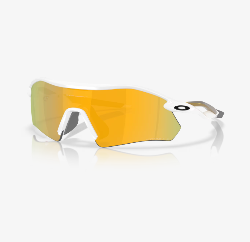 Oakley Sunglasses - Radar Plate Polished White - Prizm 24k Polarized Lenses