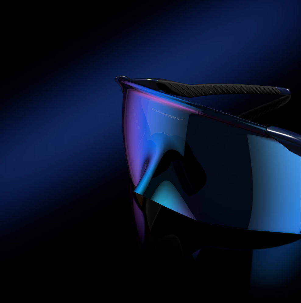 Oakley Sunglasses - Velo Kato Matte Navy - Prizm Sapphire Lenses