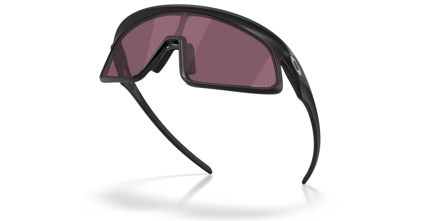 Oakley Sunglasses - RSLV 141 Matte Black - Prizm Road Black Lenses