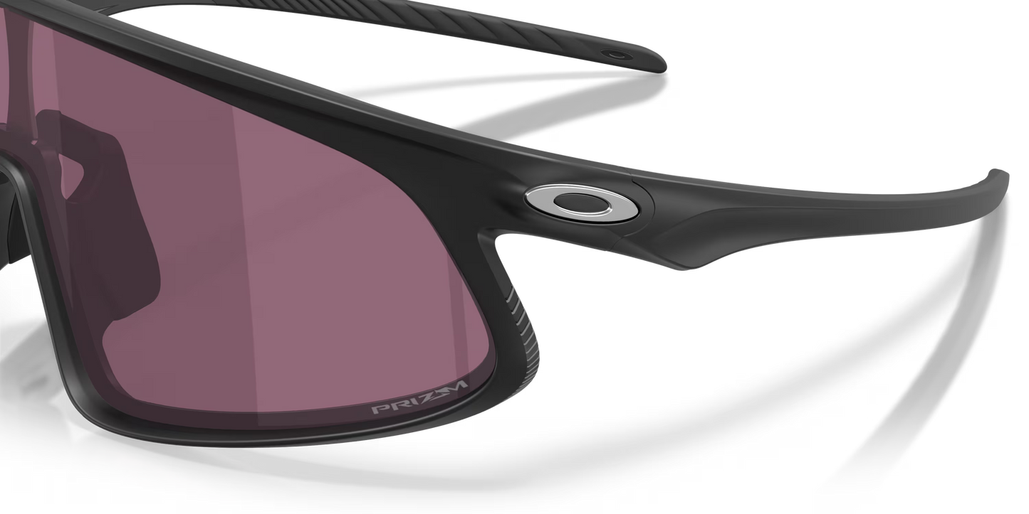 Oakley Sunglasses - RSLV 141 Matte Black - Prizm Road Black Lenses