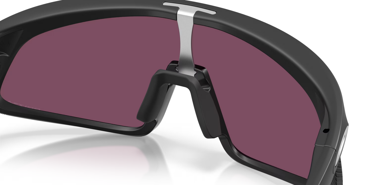 Oakley Sunglasses - RSLV 141 Matte Black - Prizm Road Black Lenses