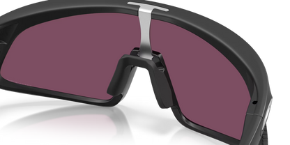 Oakley Sunglasses - RSLV 141 Matte Black - Prizm Road Black Lenses