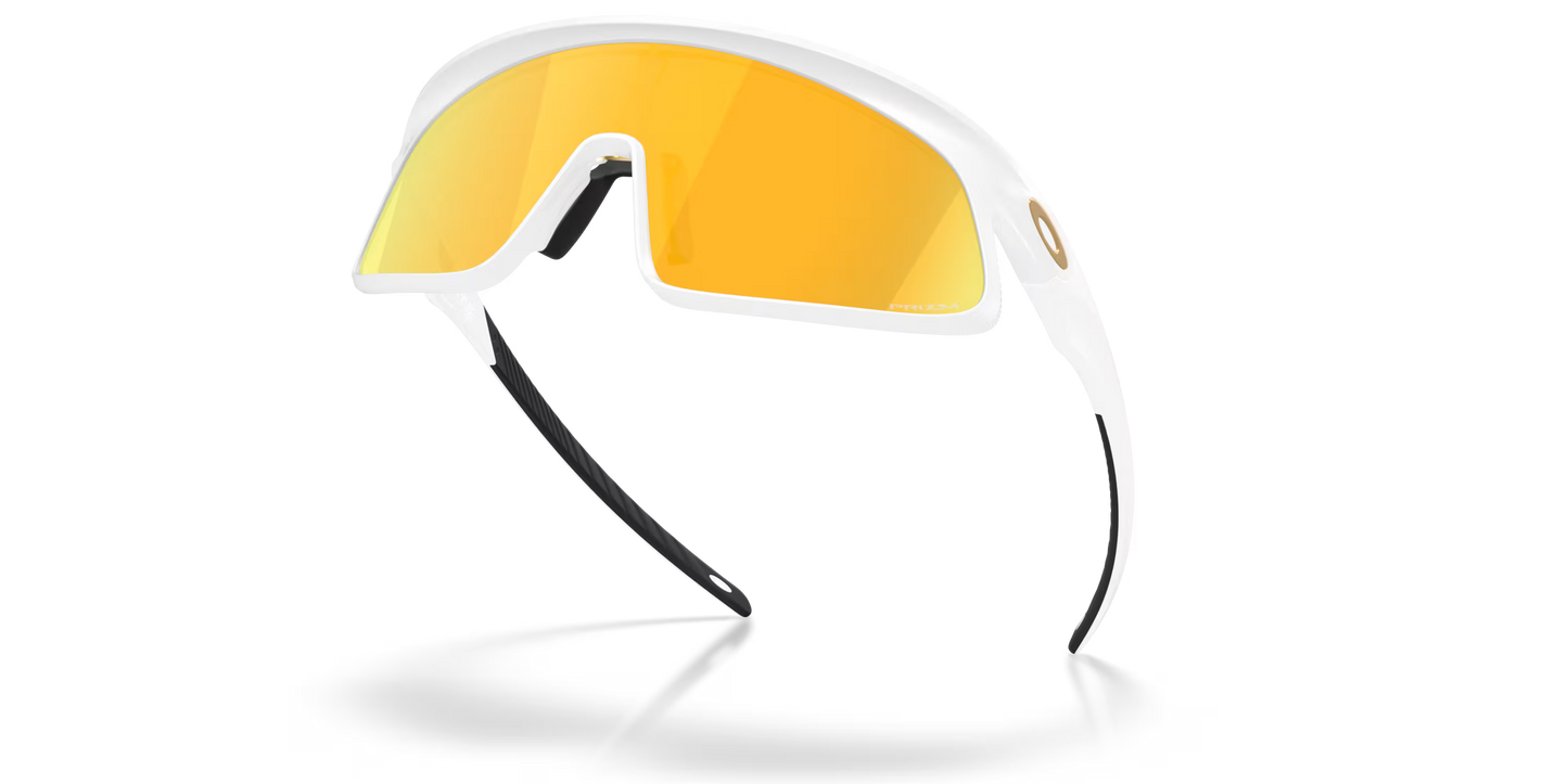 Oakley Sunglasses - RSLV 141 Matte White - Prizm 24k Lenses
