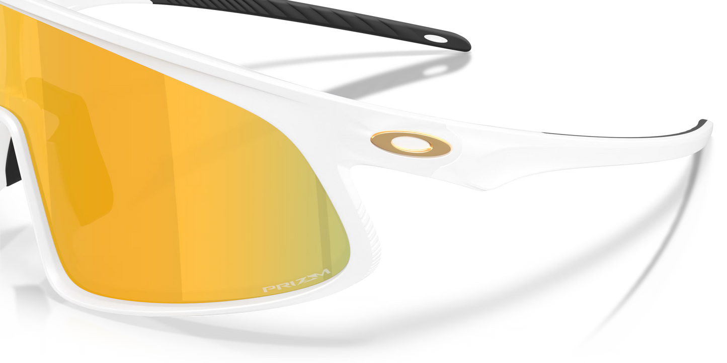 Oakley Sunglasses - RSLV 141 Matte White - Prizm 24k Lenses