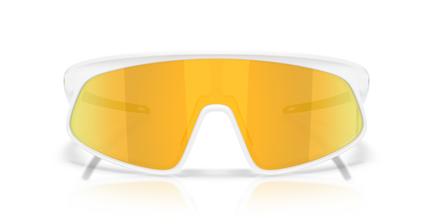 Oakley Sunglasses - RSLV 141 Matte White - Prizm 24k Lenses