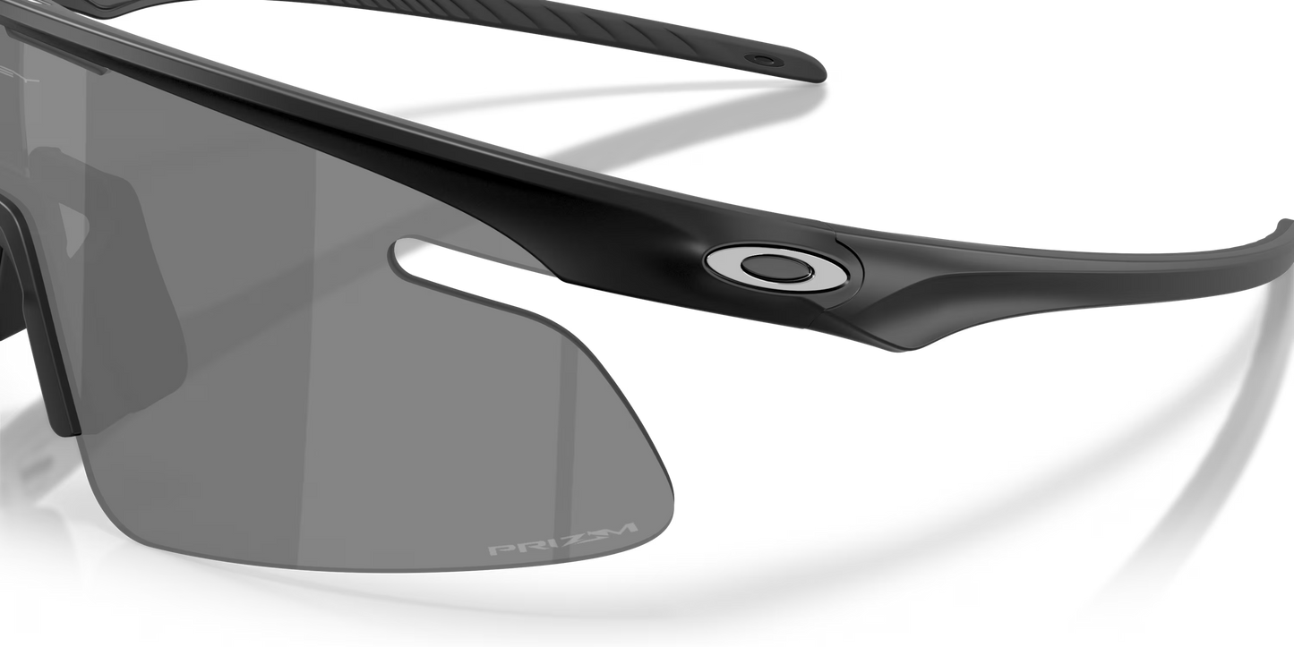 Oakley Sunglasses - RSLV Lite Matte Black - Prizm Black Lenses