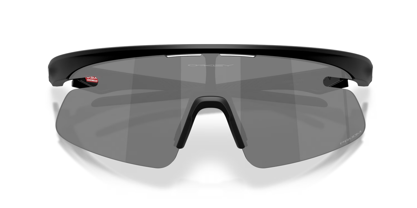Oakley Sunglasses - RSLV Lite Matte Black - Prizm Black Lenses