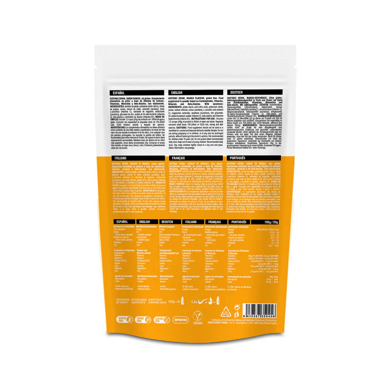 226ERS ISOTONIC DRINK - Vegan Drink - 1 Kg - Mango