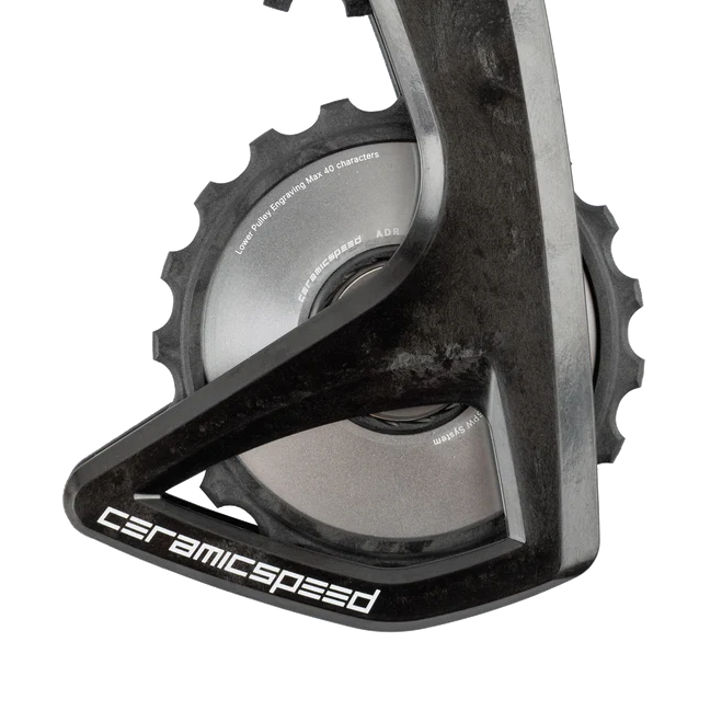 Ceramicspeed OSPW RS ALPHA for SRAM RedD1/E1+ForceD1/2 v3 Silver