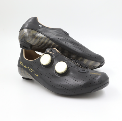 Zuatu Z001 PRO - Black/Black - Gold Dial - Cycling Shoe